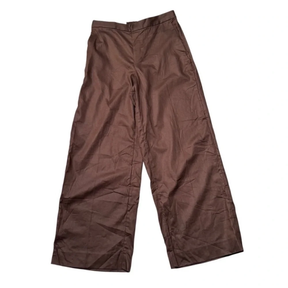NEW! Banana Republic Hayden Wide-Leg Linen-Blend Pull-On Pant - XS & XL 🩷